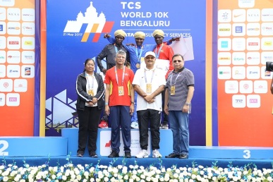 International Men's winner-TCS World 10K 2017